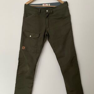 Fjallraven Men's Dark Green Greenland jeans